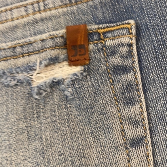 Joe’s Jeans Dana High Rise Denim Blue Jean Shorts size 26 - Picture 9 of 12